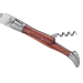 Couteau pliant Laguiole G.DAVID 4272 manche en bois de rose 12cm + mitres en inox + tire-bouchon