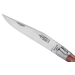 Couteau pliant Laguiole G.DAVID 4272 manche en bois de rose 12cm + mitres en inox + tire-bouchon