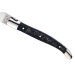 Couteau pliant Laguiole GILLES 5692 manche corne de buffle 12cm avec mitres en inox polies