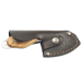 Couteau Puma IP Capo Olive 307107 lame 6,5cm manche olivier + étui en cuir