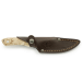 Couteau Puma IP Abedul 309711 lame 10,2cm manche bouleau/cocobolo + étui en cuir
