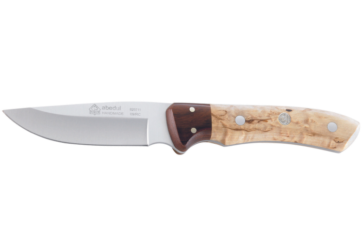 Couteau Puma IP Abedul 309711 lame 10,2cm manche bouleau/cocobolo + &eacute;tui en cuir