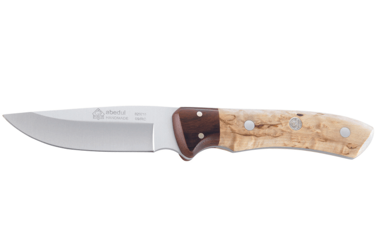 Couteau Puma IP Abedul 309711 lame 10,2cm manche bouleau/cocobolo + étui en cuir