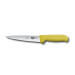 Couteau à désosser et à saigner Victorinox 5.5608.14 lame 14cm manche en fibrox jaune