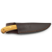 Couteau Puma IP Catamount Olive 305410 lame 9,2cm manche olivier + étui en cuir