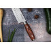 Couteau santoku Sayuto Pakka X50 alvéolé 18cm