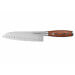 Couteau santoku Sayuto Pakka X50 alvéolé 18cm