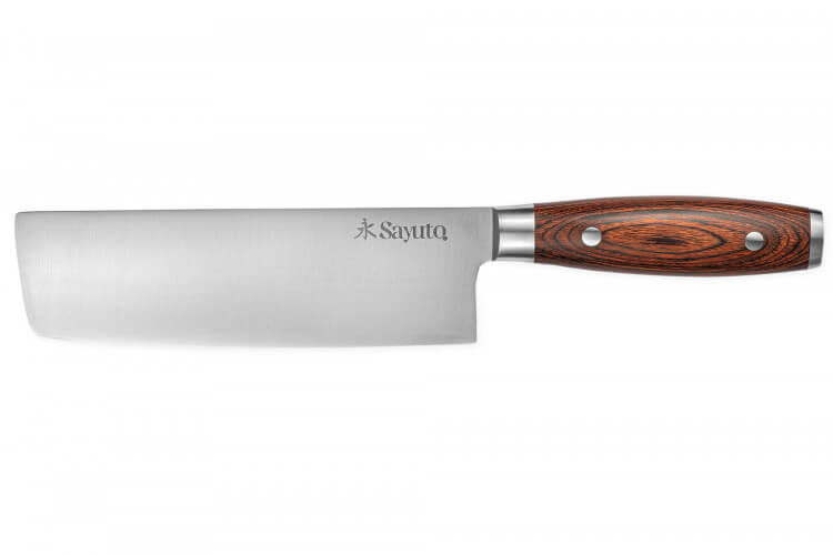 Couteau nakiri Sayuto Pakka X50 17cm