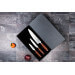 Coffret 3 couteaux Sayuto Pakka X50 Chef + Universel + Office