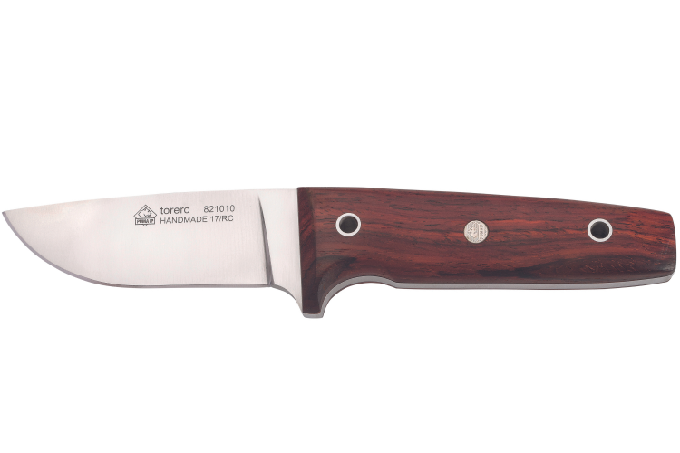 Couteau Puma IP Torero 322810 lame 10,2cm manche cocobolo + &eacute;tui en cuir