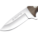 Couteau Puma IP Pollux II Oak 307609 lame 9cm manche bois de bocote + étui en cuir