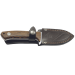 Couteau Puma IP Pollux II Oak 307609 lame 9cm manche bois de bocote + étui en cuir