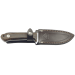 Couteau Puma IP Pollux I Oak 307612 lame 11,7cm manche bois de bocote + étui en cuir