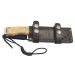 Couteau Puma IP Savage Olive 307512 lame 12cm manche olivier + étui en cuir