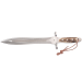 Couteau Puma IP Catcher Stag 304927 lame 27cm manche bois de cerf + étui en cuir