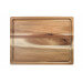 Planche à découper Wusaki en acacia double face avec rigoles 41x31cm