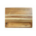 Planche à découper Wusaki en acacia double face avec rigoles 41x31cm