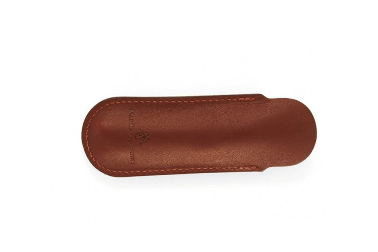 Etui MAX CAPDEBARTHES P&eacute;rou 8813 en cuir pour couteaux avec manche de 12 ou 13cm