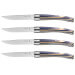 Coffret 4 couteaux Opinel Table Chic lame 10cm acier Sandvik