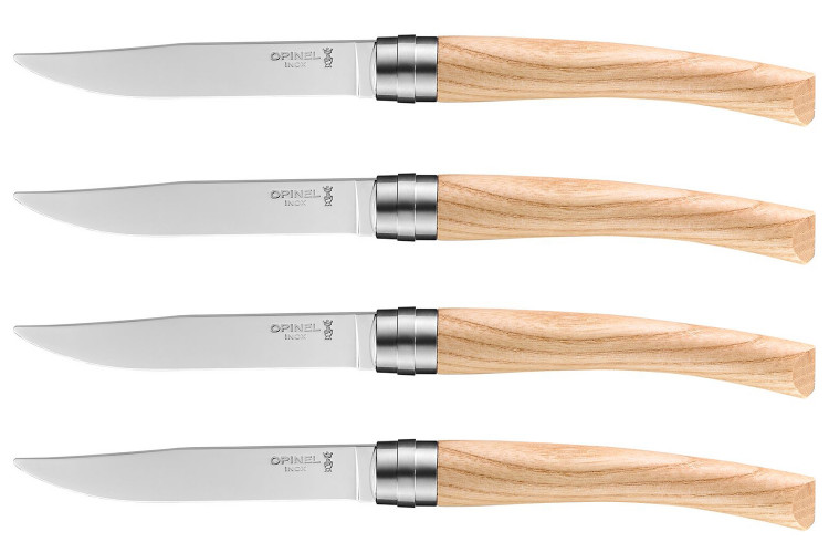 Coffret 4 couteaux Opinel Table Chic lame 10cm acier Sandvik