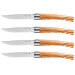 Coffret 4 couteaux Opinel Table Chic lame 10cm acier Sandvik