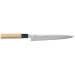 Couteau Yanagiba japonais Chroma Haiku 21cm manche Honoki