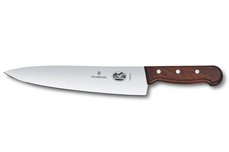 Couteau &eacute;minceur Victorinox 5.2000.25 lame 25cm manche en bois