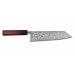 Couteau kiritsuke japonais artisanal Masashi Yamamoto SLD damas 21cm