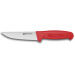 Couteau de boucher professionnel Fischer HACCP 14cm manche rouge
