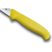 Couteau à saigner lapin/volaille Victorinox 5.5108.10 lame 10cm manche fibrox jaune