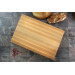 Billot de cuisine Fukito en bois de hêtre certifié FSC - 45 x 30 x 6,2 cm