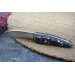 Couteau à huître Charles Canon manche en coquille de moules fabriqué en France + coffret en bois