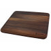 Planche à découper Wusaki en bois de noyer avec rigole - 40 x 30 x 1,9 cm