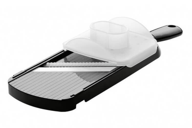 Mandoline céramique KYOCERA noire spéciale julienne avec protège doigts