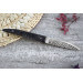 Couteau pliant Charles Canon Lavandiolle manche en lavande de Provence fabriqué en France + coffret en bois