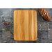 Planche à découper Wusaki en bois de hêtre certifié FSC avec rigole - 40 x 30 x 1,9 cm
