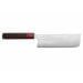 Couteau nakiri japonais artisanal Yoshimi Kato SG2 Tsuchime 16cm