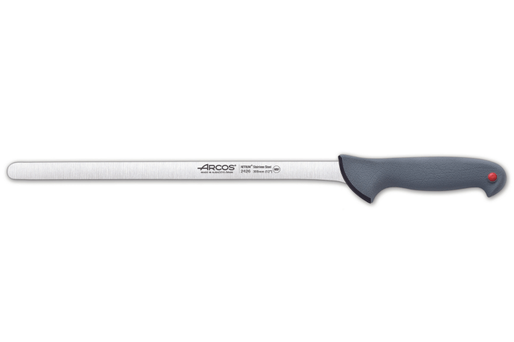 Couteau à jambon professionnel Arcos Colour Prof 242600 lame 30cm manche en PP