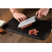 Couteau Santoku Arcos Riviera forgé lame alvéolée 18cm