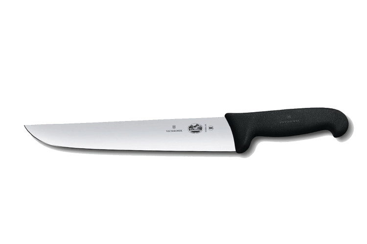 Couteau de boucher Victorinox 5.5203.23 lame 23cm manche fibrox noir