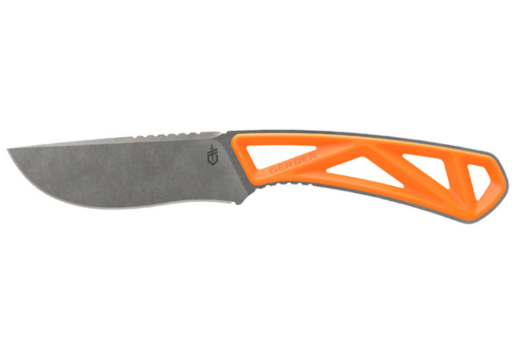 Couteau Gerber Exo-Mod GE001797 lame 9,6cm manche ajour&eacute; en acier et polypropyl&egrave;ne + &eacute;tui