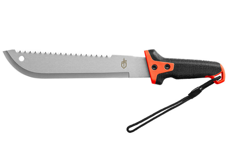 Machette Gerber Clearpath GE003155 27,9cm manche en caoutchouc noir avec &eacute;tui