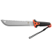 Machette Gerber Clearpath GE003155 27,9cm manche en caoutchouc noir avec étui