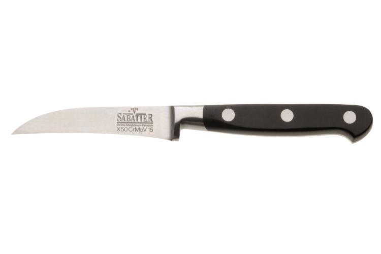 Couteau bec d'oiseau V. Sabatier lame inox 8,5cm manche ABS