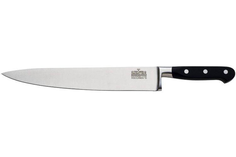 Couteau de Chef V. Sabatier lame inox 25cm manche ABS