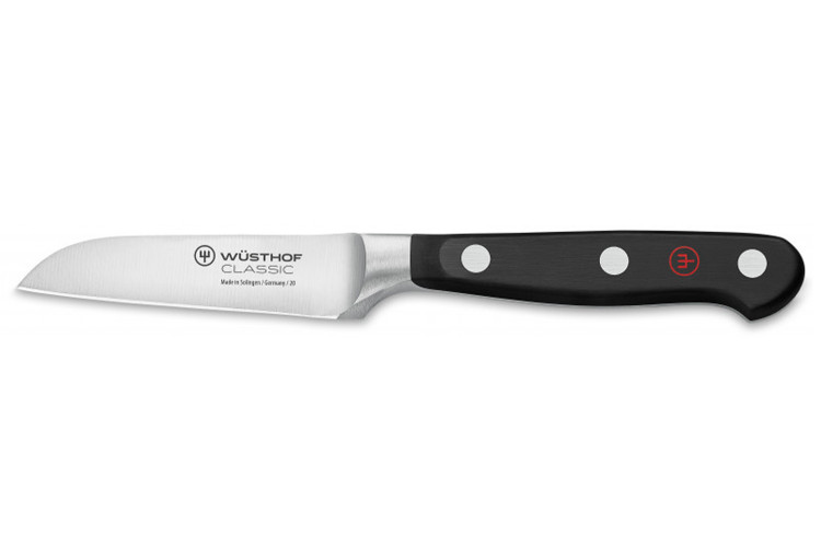 Couteau &agrave; l&eacute;gumes Wusthof Classic lame forg&eacute;e 8cm