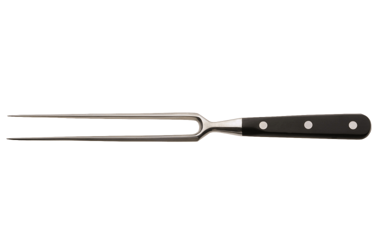 Fourchette à viande V. Sabatier pics 20cm inox manche ABS