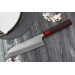 Couteau santoku japonais artisanal Yoshimi Kato SG2 Tsuchime 17cm
