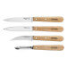 Coffret 4 couteaux Opinel Les Essentiels manche hetre