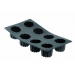Moule 8 cannelés bordelais De Buyer Moul'flex 1968.01 en silicone